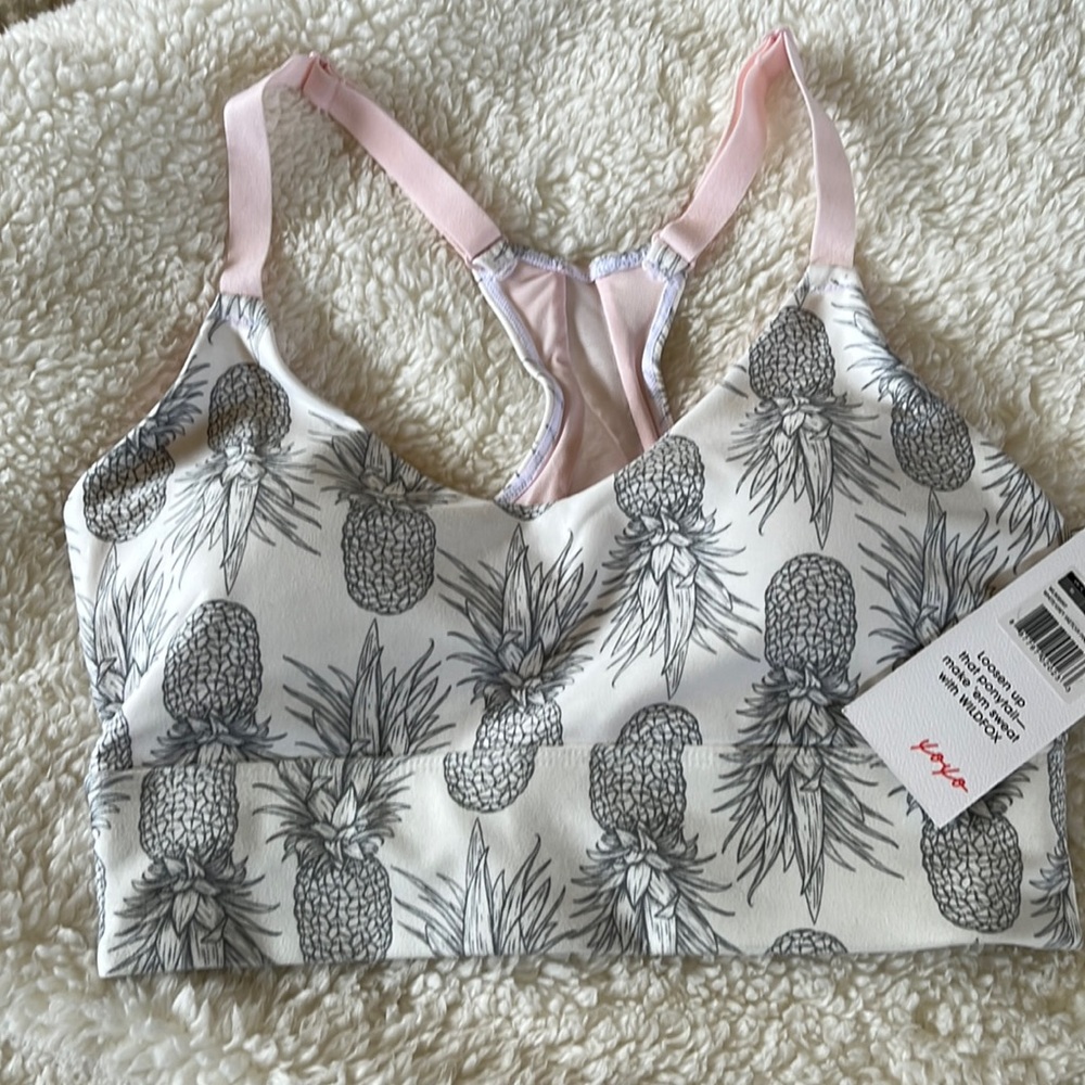 Darling pineapple wild fox bras! New tags on